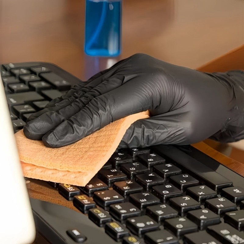 50枚入り 食品グレード使い捨てニトリル手袋、料理、食品準備 - Nitrile Mechanic Glove のレビューと価格