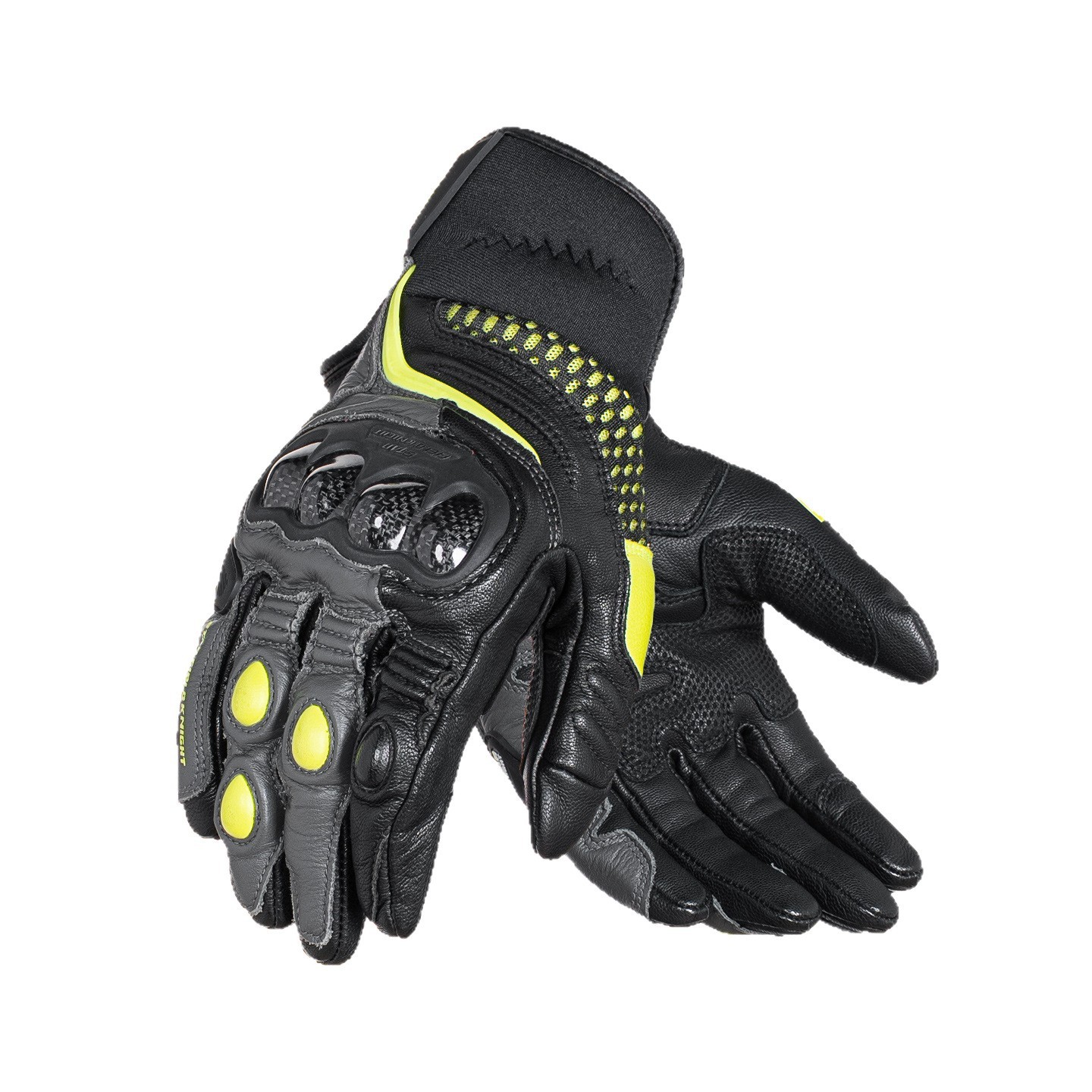 スターナイトオートバイライディンググローブ男性女性羊革タッチ - Motorcycle Glove Knuckle のレビューと価格