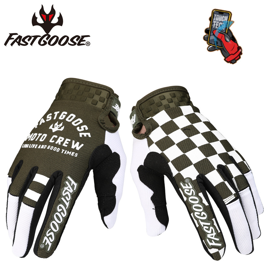 Fastgoose モトクロス MX スポーツ手袋レトロライ - Cycling Glove Padded のレビューと価格