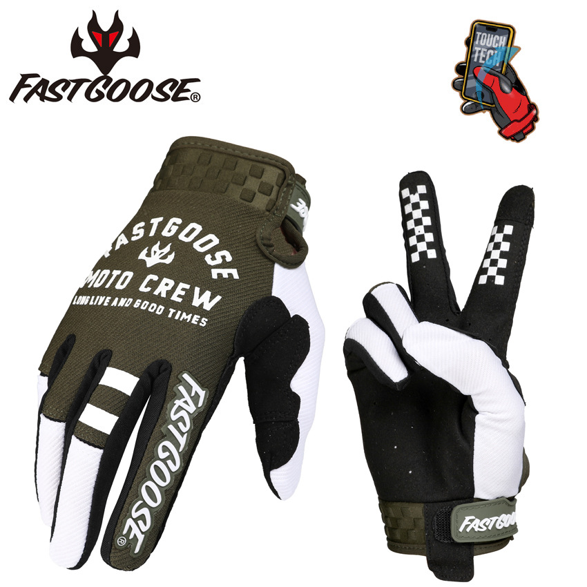 Fastgoose モトクロス MX スポーツ手袋レトロライ - Cycling Glove Padded のレビューと価格