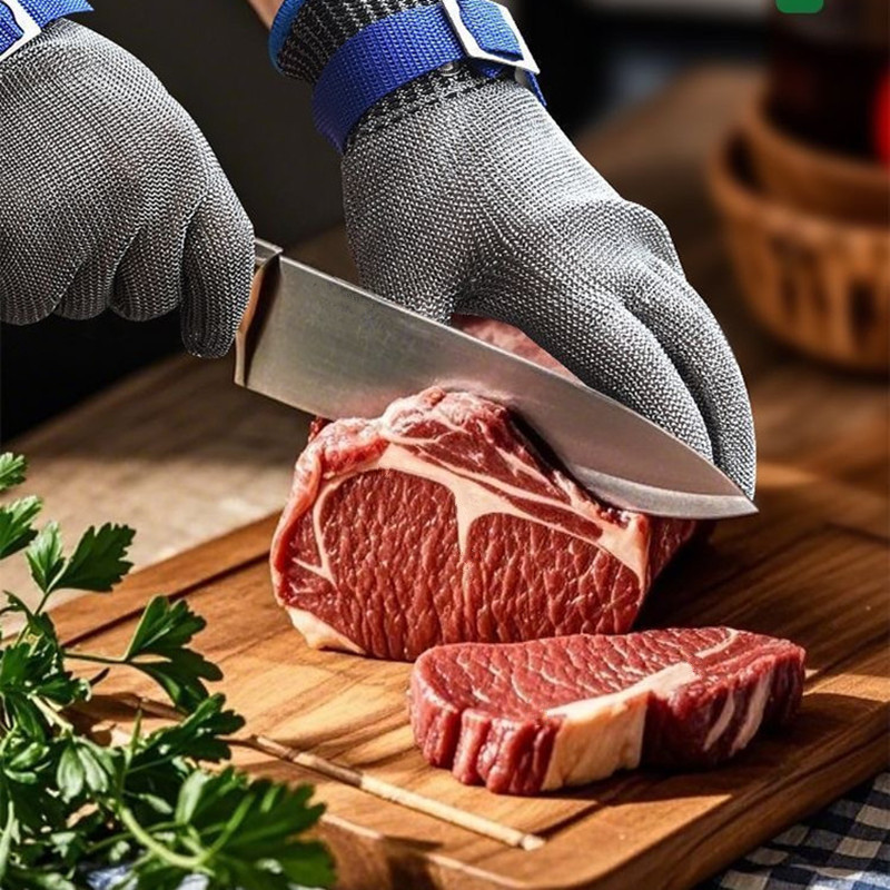 耐切創メッシュメタルグローブ 安全カットプルーフ 刺し傷防止 - Cut Resistant Glove のレビューと価格