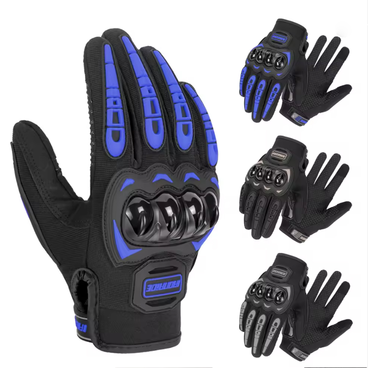 男性用オートバイグローブ タッチスクリーン対応 ハードナック - Motorcycle Glove Knuckle のレビューと価格
