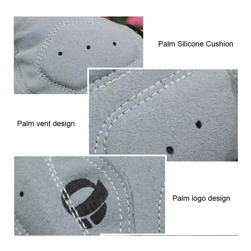 屋外サイクリング衝撃吸収ハーフフィンガーグローブユニセックス - Cycling Glove Padded のレビューと価格