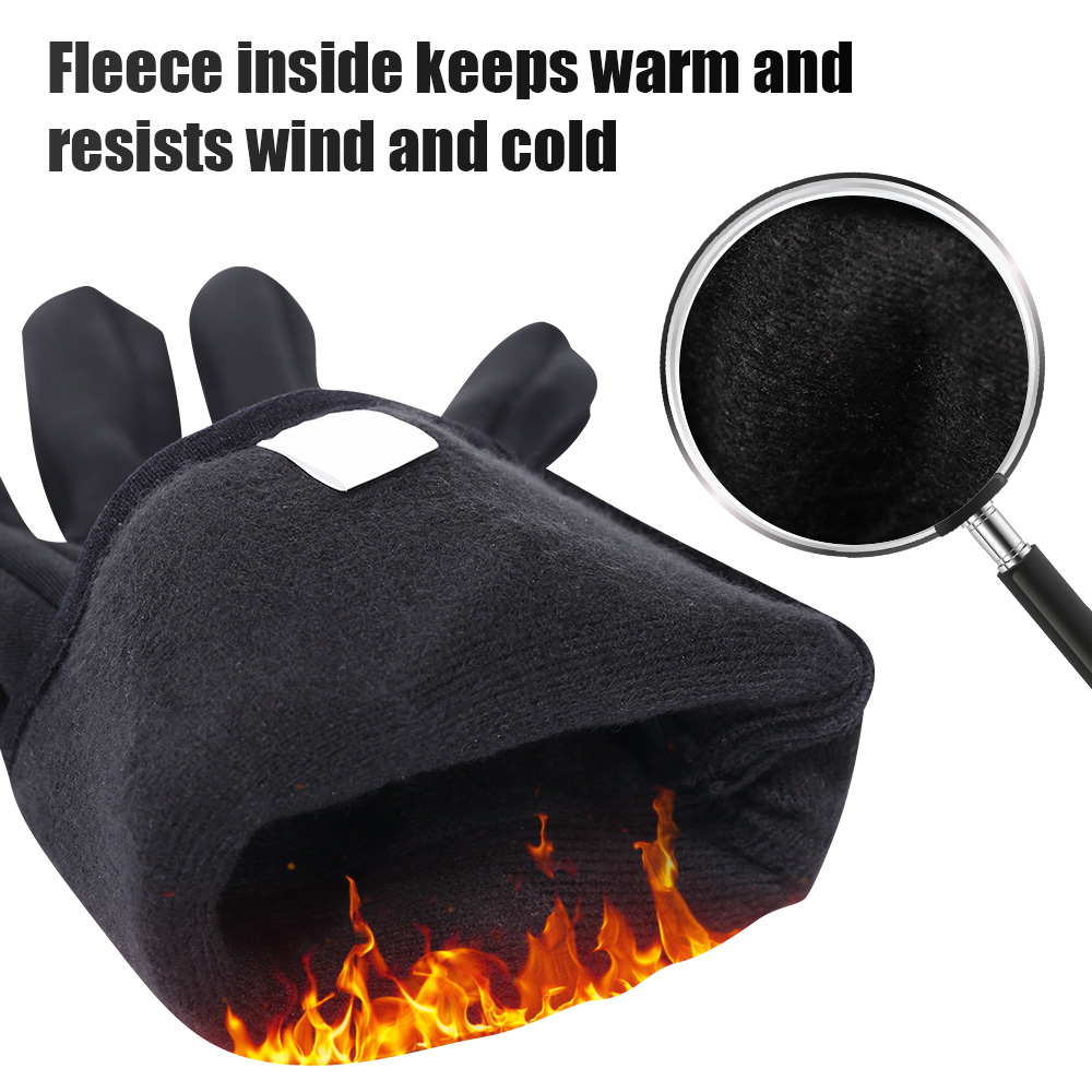 充電式電気ライナー加熱手袋冬暖かいタッチスキー手袋アウトドア - Heat Resistant Glove のレビューと価格